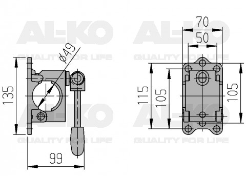 klem48mm - 300kg