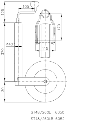 48mm luchtband tek
